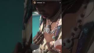 Huncho Jack Jack Huncho Snippet Travis Scott  Quavo Where You From 12172017 [upl. by Nireves]