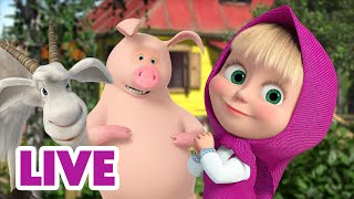 🔴 LIVE Maşa İle Koca Ayı 🙌 Hayırlı İşler Bürosu 🤗🏢 Masha and the Bear [upl. by Parthinia]