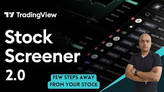 Tradingview Screener Tutorial  How to create stock screener  Intraday Screener [upl. by Terrej315]