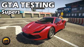 Fastest Supercars 2024  GTA 5 Best Cars Tier List [upl. by Kaehpos]