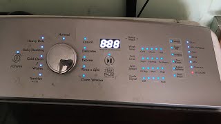 Kenmore 700 Series Washer Diagnostic mode Most popular views [upl. by Droflim]