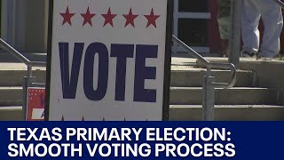 Texas Primary Election Smooth voting process in Travis County  FOX 7 Austin [upl. by Nance695]