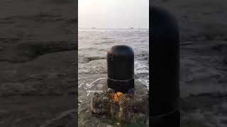 Shivling in Sea Gujarat  Veraval Shivling  Somnath somnath jyotirling shivling shiva [upl. by Kyre]