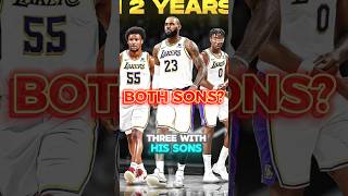 Will LeBron Form a Big 3 With His Sons on the Lakers [upl. by Haerle467]