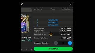 OTHERS PRICE VS HIS PRICE ☠️🔥eafc fifamobile fifamobilecommunity fifa23 fifa22 fifa24 fifa25 [upl. by Annaeirb]