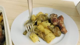 PATATE E CARCIOFI 😋 Un Contorno Delizioso [upl. by Ahsekal]