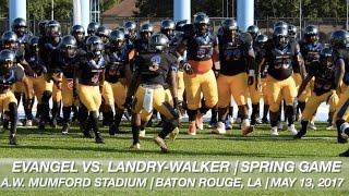 Defending Champs LandryWalker 5A amp Evangel Div 1 Clash in Spring Game [upl. by Laniger]