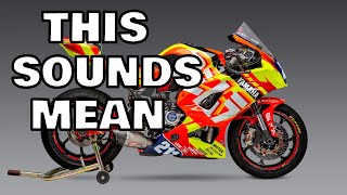 Yoshimura AT2 Titanium Exhaust on the Yamaha R7 Sound Test [upl. by Colver]