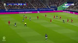 Escocia vs Suiza Resumen Goles  Eurocopa 2024  eFootball PES 2021 [upl. by Lladnar]