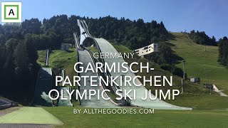 GarmischPartenkirchen Olympic Ski Jump Germany  allthegoodiescom [upl. by Seagraves524]