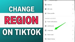 How To Change Your TikTok Region 2023 [upl. by Mackie]