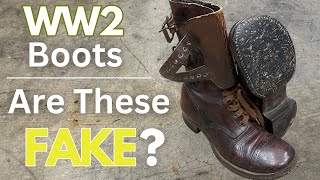 Restoring 80Year Old Boots [upl. by Euginomod]