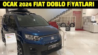 Ocak 2024 Fiat Doblo Fiyat Listesi  2024 Fiat Doblo Fiyatları  fiatdoblo doblo [upl. by Niala46]