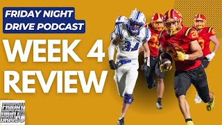 Friday Night Drive Podcast Week 4 IHSA football review [upl. by Colline718]