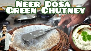 How to make Neer Dosa  Dosa Recipe from the Caterers Kitchen  My kind of Productions [upl. by Merta]