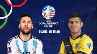 Prezantasyon match Argentine 🇦🇷 vs Équateur 🇪🇨 [upl. by Aihseuqram]