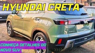 CRETA 2025  FLAGRADO EM TESTES NO BRASIL CONHEÇA MAIS DETALHES E CORES DO NOVO SUV DA HYUNDAI [upl. by Ennadroj]