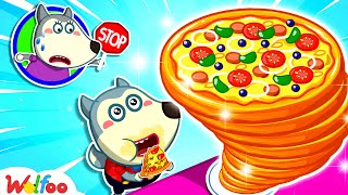 No More Junk Food  Wolfoo Learns Healthy Food Choices With Pizza Tower wolfoofamilyofficiall [upl. by Dever]