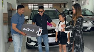 अब हाम्रो परिवार मा अर्को सदस्य थपियो 🚘 नया Car मा Kathmandu सरर  New Car  KIA SELTOS  Unboxing [upl. by Odlopoel404]