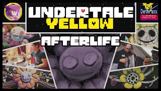 Undertale Yellow AFTERLIFE  6 specimen  ACOUSTIC DRUMS  Guitar Metal Remix Cover by Dethraxx [upl. by Cirtemed]