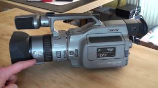 Sony DCRVX1000 MiniDV camcorder review [upl. by Naus]