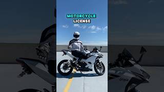 How To Get Your Motorcycle License ninja400 motorcycle sportbike bike biketok beginner shorte [upl. by Siraj]