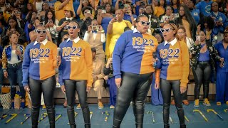 Alpha Beta Chapter of Sigma Gamma Rho Sorority Inc Spring 24 Presentation [upl. by Nomyad]