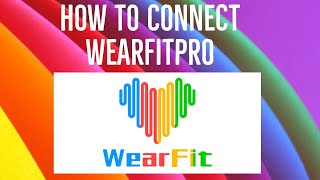 how to set date and time on wearfit pro how to set wallpaper on WEARFITpro [upl. by Yxel]