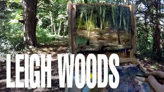 Thoughts on Painting  Leigh Woods July 2024 [upl. by Carlie228]