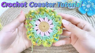 Crochet Your Own Coasters – Simple Steps for a Cozy Touch crochet crocheting handmade [upl. by Daryle]