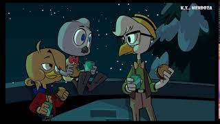 DuckTales New Year with BOYD and Gyro Fan Animation [upl. by Llig725]