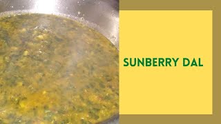 Manathakkali paruppu  Black nightshade dal  healthy recipes [upl. by Asusej]