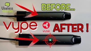 VYPE now VUSE  NOT CHARGING  1min FIX [upl. by Arodal]