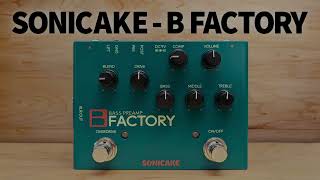 Sonicake B Factory Bass Preamp Pedal Demo [upl. by Kyl]