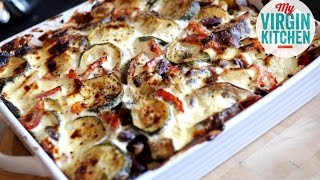 HOMEMADE VEGETARIAN MOUSSAKA RECIPE [upl. by Itida678]