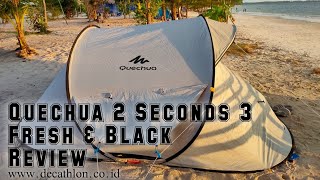 Quechua 2 Seconds 3 Fresh amp Black Setup amp Review Indonesia [upl. by Sluiter274]