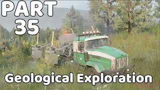 SnowRunner Geological Exploration  Part 35  1440p 60FPS  Gameplay [upl. by Aisak]