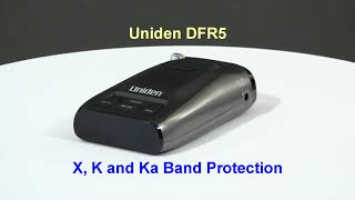 Uniden DFR5 Radar Detector [upl. by Arimat385]