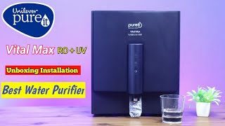 Pureit Vital Max ROUVMP Water Purifier With Filtra Power Technology  Best Water Purifier Review [upl. by Werda]