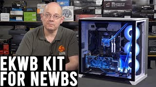 Leo builds a CUSTOM LOOP with the EKWB Classic RGB S360 kit [upl. by Feeney360]