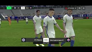 football match FC mobile STFGamer supporting youtube football 1m views [upl. by Aleris]