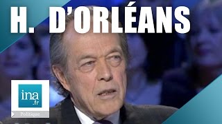 Henri dOrléans quotInterview roi de Francequot  Archive INA [upl. by Akimal206]