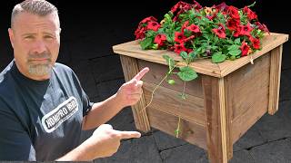 DIY Raised Planter Box  FREE PLANS [upl. by Elisabeth373]