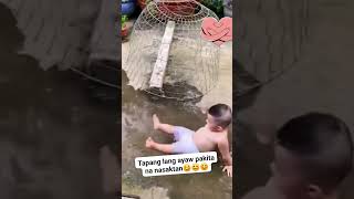 Laban lang lil boy 😍❤ fallvibe funny funnyvideos forfunonly goodvibes trending [upl. by Marthe]