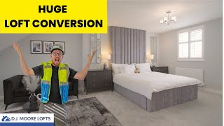 HUGE Finished Loft Conversion  5 x 8 Metre Bedroom [upl. by Medea853]