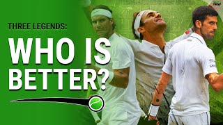 20 Grand Slams Three Legends Djokovic Federer and Nadal – who is better [upl. by Carmencita]