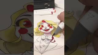 Gotta appreciate her effort hazbinhotel charliemorningstar markers [upl. by Ahseral]