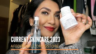 Current Affordable Skincare  2023  Vithya Hair and Makeup [upl. by Waligore]