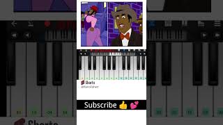 Animan Studios Meme Ballin  Easy Piano Tutorial shorts [upl. by Nyraa295]