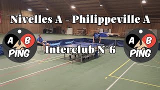 Nivelles A  Philippeville A Interclub N°6 [upl. by Sorazal107]